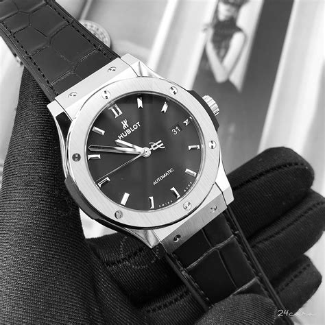 hublot classic fusion all black|Hublot classic fusion women's.